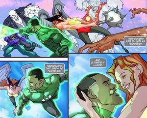 Green Lantern Porn Captions - hawkgirl and green lantern porn