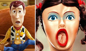 Human Toy Story Porn - WARNING ADULT CONTENT AND IMAGES. Toy Story sex doll shock