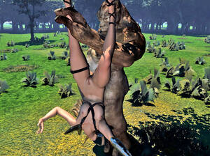 3d Forest Monster Porn - Ravenous 3d hentai elf monstrosities are entertaining themselves in forest