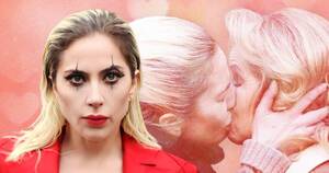 Lady Gaga Lesbian Porn - Lady Gaga's Harley Quinn kisses woman on set of Joker 2