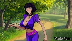 Haitian Cartoon Porn - Porn image of cowgirl woman bobcut Stonehenge, England playful haitian  bunny tail created by AI