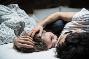 hot pussy sleeping - How to Talk to Your Partner About Period Sex