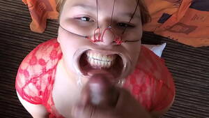 asian nose hook cum - CUM on NOSE HOOK BONDAGE - XNXX.COM