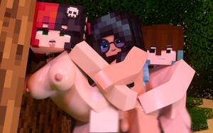 Minecraft Futa Porn - Minecraft Xxx Art - Futa On Female, Standing, Mine-imator, Glasses, Brown  Hair, Nude - Valorant Porn Gallery