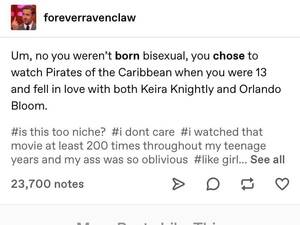 Keira Knightley Hardcore Porn - And you thought you knew : r/bisexual