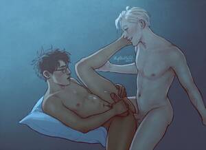 Harry Potter Art Porn - I see little art of Harry Potter men here. Time to fix that. :  r/harrypotterporn