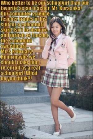 Asian School Porn Captions - Asian Gender Bender Porn Captions | Sex Pictures Pass