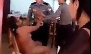 Myanmar Women Porn - Myanmar woman stripped naked in police station - Xrares