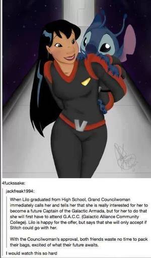 Lilo All Grown Up Porn - Disney -- Lilo and Stitch all grown up.