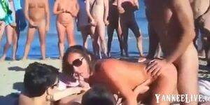 Cap Dagde Amateur - partie a 4 au cap d agde - Tnaflix.com