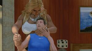 muscle shemale domination cartoons - Transsexual Amazon Domination Part 1 of 3 - Annies 3D World | Clips4sale