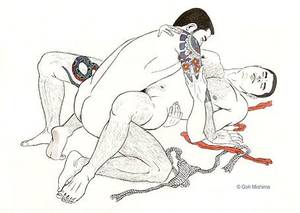 Japanese Cartoon Porn Art - Goh Mishima (born Tsuyoshi Yoshida) specialised in what everyone seems to  call â€œYakazuza pornâ€ although many of his men have fewer tattoos than  genuine ...