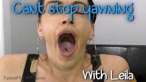 Disgusting Porn Tongue - LolaRae29 - Disgusting morning breath yawning white tongue - ManyVids