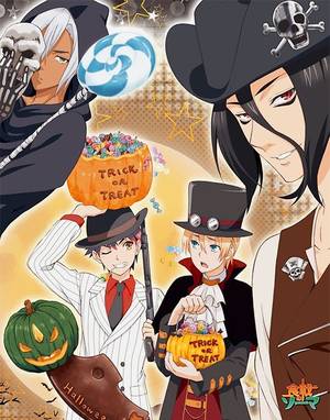 Food Wars Mayumi Kurase Porn - Shokugeki no Soma Trick or Treat Halloween Yukihira Soma & Takumi Aldini &  Kurokiba Ryou &