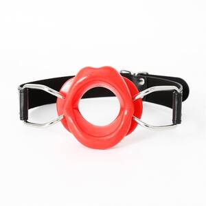 Mouth Bondage Porn Toys - Amazon.com: Bondage Sex Toy Open Mouth Gag Red Lips Sex Gag Female Male  Adjustable Erotic Toys Mouth Plug : Health & Household