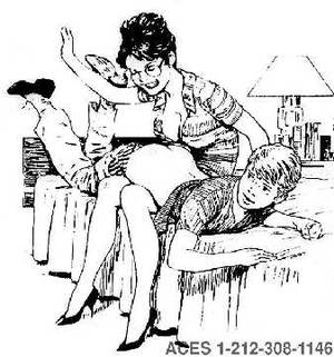bare bottom spanking and enema - Bare over her lap for a hand spanking