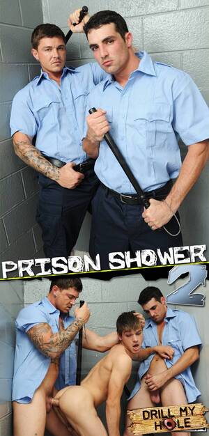 Johnny Rapid Prison Shower Gay Porn - MEN: Johnny Rapid, Sebastian Young & Jack King in 'Prison Shower 2' - WAYBIG