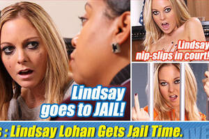 Hustler Porn Lindsay Lohan - Lindsay Goes To Jail: Now a porno - 9Celebrity