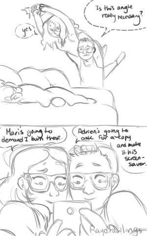 Ballenrina Alya Porn - Awkward situations part Alya and Nino ship it!