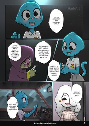 furry shemale fuck surprise - The Amazing Surprise 2 (The Amazing World of Gumball) - Ongoing comic porn  | HD Porn Comics