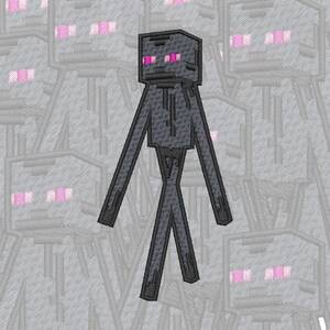 Minecraft Endeman Female Futa Porn - Minecraft Enderman Embroidery Design digital File - Etsy