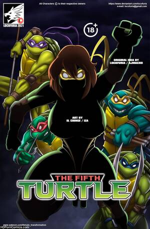 Ninja Turtle Venus Sex Porn - The Fifth Turtle comic porn | HD Porn Comics
