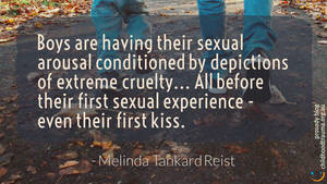 Extreme Boy Porn - Children are seeing violent depictions of sex, torture, rape and incest porn.  Boys are having their sexual arousal conditioned by depictions of extreme  ...