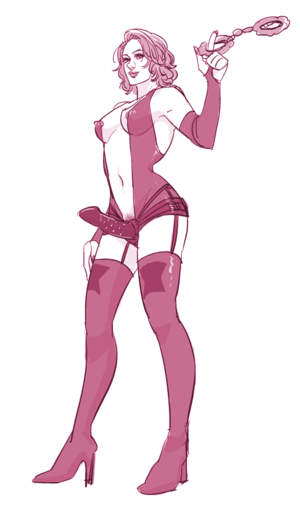 Marvel Strapon Porn - Black Widow with a Strap-On and Cuffs ~ Marvel Femdom â€“ Rule 34 Femdom Club