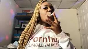 Black Cigarette Smoking Porn - Ebony Smoking Cigarette Porn Videos | Pornhub.com