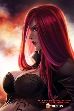 Anime Smoking Porn - Katarina :NSFW optional: by OlchaS on DeviantArt
