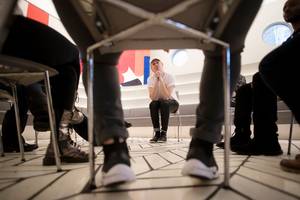 audience group sex - Christopher Green, the creator and co-director of â€œPrurience,â€ an immersive  theater piece in which audience members â€œjoinâ€ a self-help group for  pornography ...