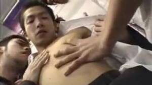 Asian Groping Porn - Asian businessman groped and gangbanged in the bus - Porn300.com