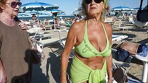 beach granny sluts - queens on the beach 2