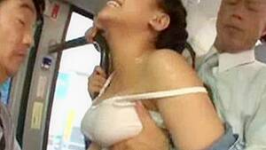 groped and fucked in public - Japanese Milf Groped and Fucked in Public Bus | AREA51.PORN