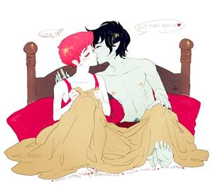 Adventure Time Porn Marceline Lee Guy - Marshall Lee x Prince Gumball (gumlee)