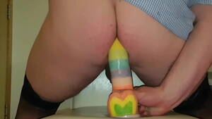 booty shorts anal dildo - Huge dildo anal compilation - short version - XVIDEOS.COM