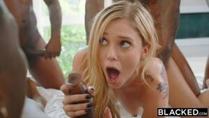 college interracial gang - BLACKED: SIX BBC GANG BANG FOR COLLEGE GIRL KALI ROSES