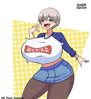 hd breast porn - Uzaki-Chan Breast Expansion comic porn | HD Porn Comics