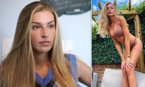 Gillian Anderson Hardcore Porn - Zara McDermott reveals boys as young as ELEVEN send her explicate messages  on social media | Daily Mail Online