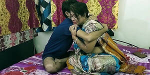 Milf Sex Indian Girls - Indian New Milf Stepmother And Teen Stepson Amazing Hot Sex! With Clear  Hindi Audio 13:11 Indian Porn