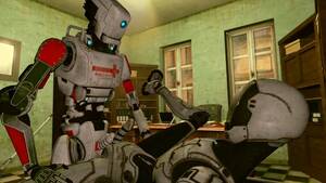 Cartoon Robot Gay Porn - The Unvirgin - Post Apocalyptic Gay Robot Sex Ed!! - Pornhub.com