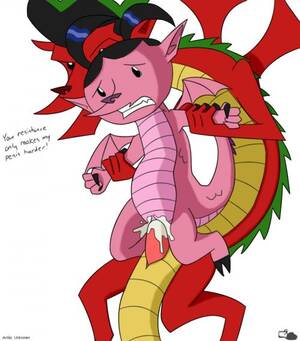 American Dragon Haley Porn - Even when in dragon form Haley Long is too tight for her big brotherâ€¦ â€“ American  Dragon Hentai