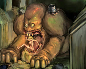 Brutal Monster Porn Fantasy - brutal sex 3d where girl's gaping asshole is about to explode |  3dwerewolfporn.com