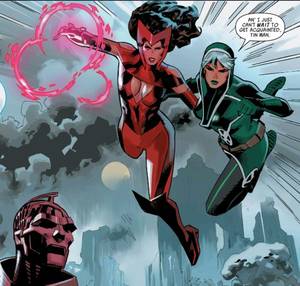 Magneto Scarlet Witch Porn - Scarlet Witch and Rogue