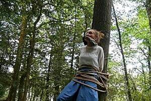 Forest Bondage - Forest Bondage, full Outdoor porno video (Apr 30, 2023)