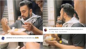 Food Porn Captions - Raj Kundra Shares A Video Of Him Serving Street Food; Captions, 'Foodporn  The Only Porn I Have...' - Entertainment
