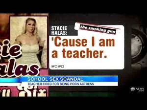 fired job - ex porn star got fired from her job as a teacher