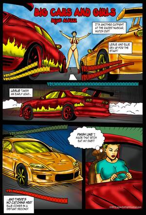 Cars Cartoon Porn - Big Cars and Girls by Joy Alexxx - Porn Cartoon Comics