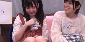 japanese tgirls first time - Two Amateur Japanese Girls First Time In A Porn - Tnaflix.com