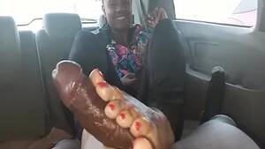 footjob after work - Free Footjob after work Porn Video - Ebony 8